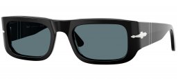 Gafas de Sol - Persol - PO3362S - 95/3R BLACK // DARK BLUE POLARIZED