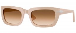 Gafas de Sol - Persol - PO3367S - 119551  SOLID BEIGE // BROWN GRADIENT TRANSPARENT