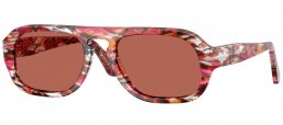 Gafas de Sol - Persol - PO3369S - 1220H2  CYCLAMEN PERSIMMON // BROWN