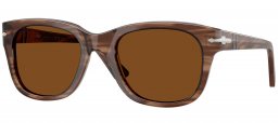 Gafas de Sol - Persol - PO3372S - 120857  STRIPED BROWN // BROWN POLARIZED