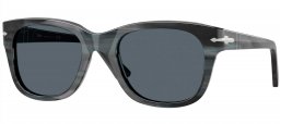 Gafas de Sol - Persol - PO3372S - 1224R5  STRIPED GREY // BLUE