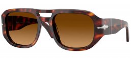 Gafas de Sol - Persol - PO3373S VINCENT - 24/85 HAVANA // DARK BROWN GRADIENT