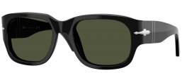 Gafas de Sol - Persol - PO3380S - 95/31  BLACK // GREEN