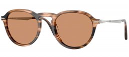 Gafas de Sol - Persol - PO3383S - 123653  STRIPED BLACK BROWN // BROWN