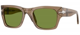 Gafas de Sol - Persol - PO3384S - 12284E  TRANSPARENT BROWN // GREEN