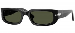Gafas de Sol - Persol - PO3385S MEL - 95/31  BLACK // GREEN