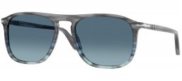 Gafas de Sol - Persol - PO3392S - 1205Q8  STIRPED GREY GRADIENT BLUE // AZURE GRADIENT