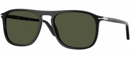 Gafas de Sol - Persol - PO3392S - 95/31  BLACK // GREEN