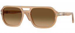 Gafas de Sol - Persol - PO3393S GUIDO - 1169M2  OPAL BEIGE // BROWN GRADIENT POLARIZED