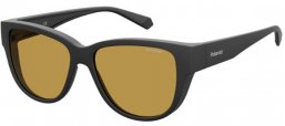 Gafas de Sol - Polaroid Ancillaries - PLD 9013/S - 003 (MU) MATTE BLACK // YELLOW POLARIZED