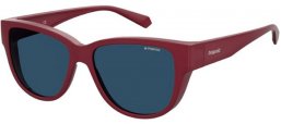 Sunglasses - Polaroid Ancillaries - PLD 9013/S - C9A (C3) RED // GREY POLARIZED