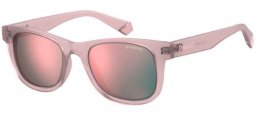 Lunettes Junior - Polaroid Junior - PLD 8009/N/NEW - FWM (JQ) NUDE // ROSE GOLD MULTILAYER POLARIZED
