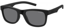 Frames Junior - Polaroid Junior - PLD 8020/S - YYV (Y2) BLACK // GREY POLARIZED