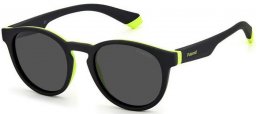 Gafas Junior - Polaroid Junior - PLD 8048/S - 71C (M9) LACK YELLOW // GREY POLARIZED