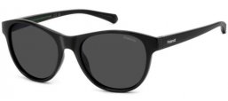 Lunettes Junior - Polaroid Junior - PLD 8066/S - 807 (M9) BLACK // GREY POLARIZED