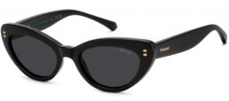 Lunettes Junior - Polaroid Junior - PLD 8068/S - 807 (M9) BLACK // GREY POLARIZED