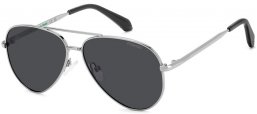 Gafas Junior - Polaroid Junior - PLD 8073/S - GUA (M9) RUTHENIUM GREY // GREY POLARIZED