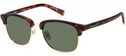 Lunettes de soleil - Polaroid - PLD 1012/S - PR6  (H8) LIGHT GOLD HAVANA // GREEN POLARIZED