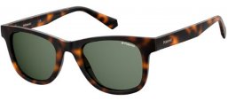 Lunettes de soleil - Polaroid - PLD 1016/S/NEW - 086 (UC) DARK HAVANA // GREEN POLARIZED