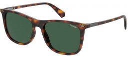 Sunglasses - Polaroid - PLD 2109/S - 086  (UC) DARK HAVANA // GREEN POLARIZED