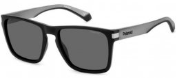 Sunglasses - Polaroid - PLD 2139/S - O6W (M9) MATTE BLACK GREY // GREY POLARIZED