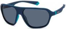 Gafas de Sol - Polaroid - PLD 2152/S - FLL (C3) MATTE BLUE // BLUE GREY POLARIZED