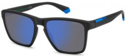 Gafas de Sol - Polaroid - PLD 2167/S - 0VK (5X) MATTE BLACK BLUE // BLUE MIRROR POLARIZED