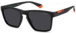 Gafas de Sol - Polaroid - PLD 2167/S - RC2 (M9) MATTE BLACK ORANGE // GREY POLARIZED