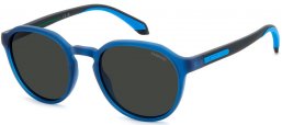 Gafas de Sol - Polaroid - PLD 2170/S/X - FLL (M9) MATTE BLUE // GREY POLARIZED