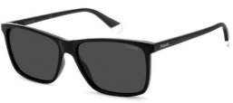 Sunglasses - Polaroid - PLD 4137/S - 807 (M9) BLACK // GREY POLARIZED