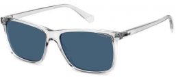 Sunglasses - Polaroid - PLD 4137/S - KB7 (C3) GREY // GREY BLUE POLARIZED