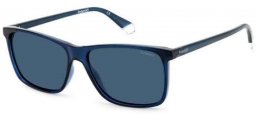 Sunglasses - Polaroid - PLD 4137/S - PJP (C3) BLUE // BLUE POLARIZED