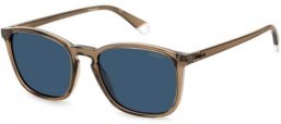 Sunglasses - Polaroid - PLD 4139/S - 09Q (C3) BROWN // BLUE POLARIZED