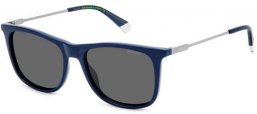 Gafas de Sol - Polaroid - PLD 4145/S/X - PJP (M9) BLUE // GREY POLARIZED