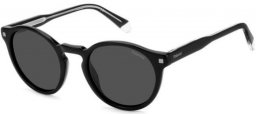 Sunglasses - Polaroid - PLD 4150/S/X - 807 (M9) BLACK // GREY POLARIZED