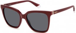 Sunglasses - Polaroid - PLD 4155/S/X - LHF (M9) BURGUNDY // GREY POLARIZED