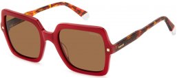 Sunglasses - Polaroid - PLD 4165/S/X - LHF (SP) BURGUNDY // BRONZE POLARIZED