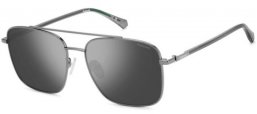 Sunglasses - Polaroid - PLD 4192/G/S/X - KJ1 (EX) DARK RUTHENIUM // GREY SILVER MIRROR POLARIZED