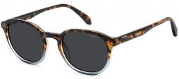 Gafas de Sol - Polaroid - PLD 4195/S - IPR (M9) HAVANA BLUE // GREY POLARIZED
