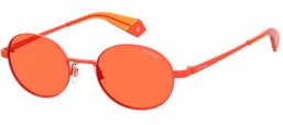 Sunglasses - Polaroid - PLD 6066/S - 2M5 (HE) MATTE ORANGE // ORANGE POLARIZED