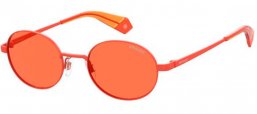 Lunettes de soleil - Polaroid - PLD 6066/S - 2M5 (HE) MATTE ORANGE // ORANGE POLARIZED