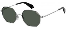 Sunglasses - Polaroid - PLD 6067/S - 79D (M9) SILVER BLACK // GREY POLARIZED