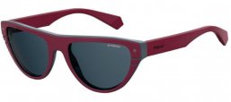Gafas de Sol - Polaroid Premium - PLD 6087/S/X - FSF (C3) BURGUNDY GREY // GREY POLARIZED