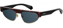 Sunglasses - Polaroid Premium - PLD 6088/S/X - 086 (C3) DARK HAVANA // GREY POLARIZED