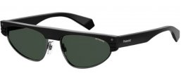 Sunglasses - Polaroid Premium - PLD 6088/S/X - 807 (M9) BLACK // GREY POLARIZED