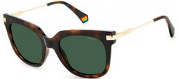 Sunglasses - Polaroid - PLD 6180/S - 086 (UC) DARK HAVANA // GREEN POLARIZED