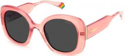 Gafas de Sol - Polaroid - PLD 6190/S - 35J (M9) PINK // GREY POLARIZED