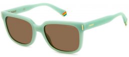 Sunglasses - Polaroid - PLD 6191/S - 1ED (SP) GREEN // BRONZE POLARIZED