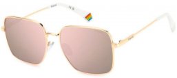 Sunglasses - Polaroid - PLD 6194/S/X - 000 (JQ) ROSE GOLD // ROSE GOLD MULTILAYER POLARIZED