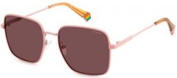 Gafas de Sol - Polaroid - PLD 6194/S/X - 8KJ (KL) MATTE PINK // VIOLET POLARIZED